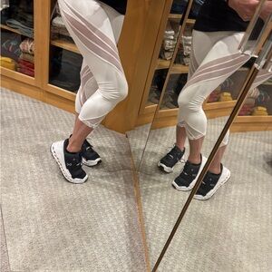 Lululemon Athletica White Leggings Slim Fit